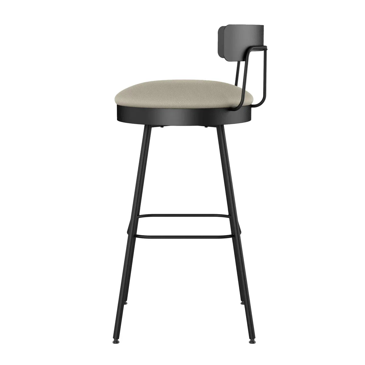 Amisco Monza Beige Bar or Counter Stool