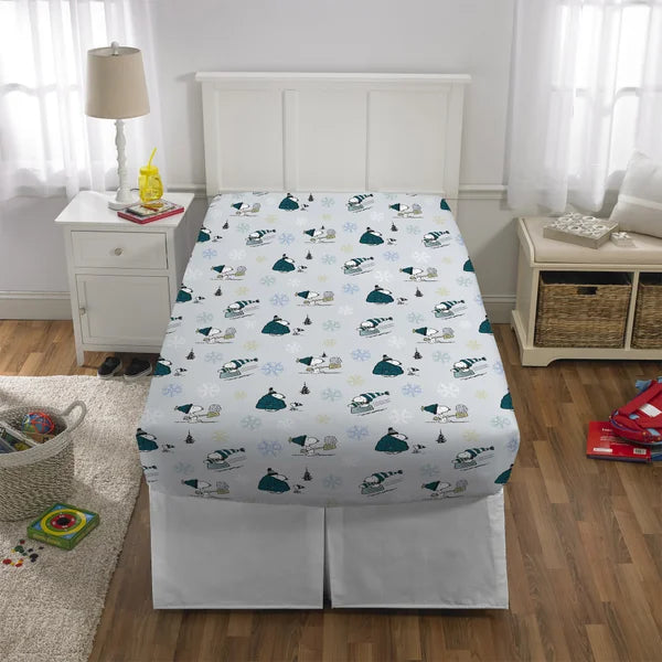 Peanuts Snoopy Holiday 5-piece Twin Bedding Set
