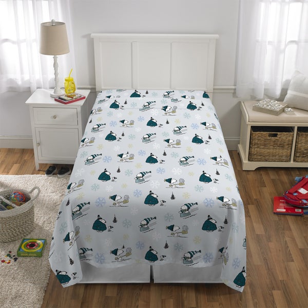 Peanuts Snoopy Holiday 5-piece Twin Bedding Set