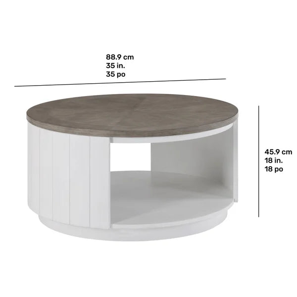 Flexsteel Melody Round Coffee Table