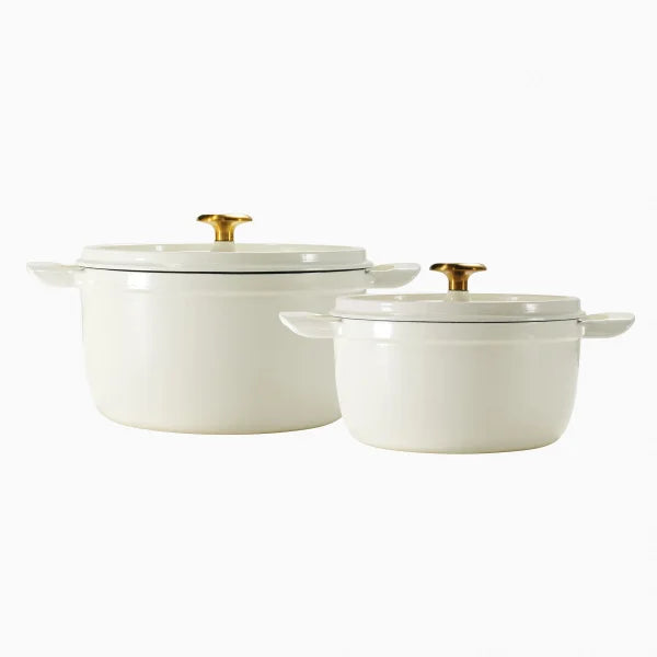 Tramontina Cast Iron Covered Casserole Set, Set of 2