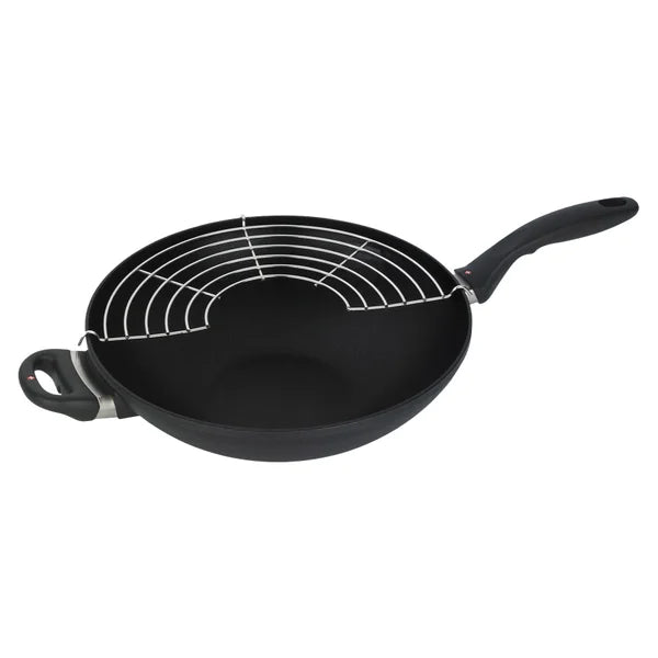 XD Cast Aluminium Wok with Lid and Rack - 31.8 cm (12.5 in.)
