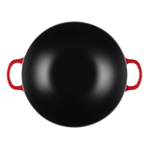 Le Creuset Signature Wok with Glass Lid, 4.8 L