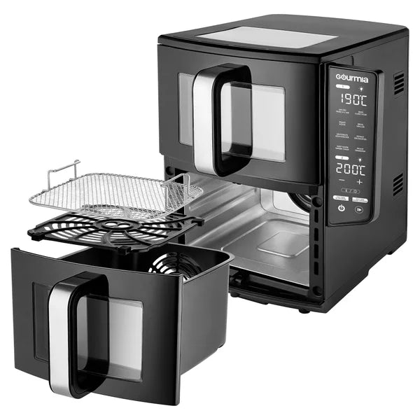 Gourmia 4 Dish Dual Basket Air Fryer with Sync Finish & Sync Cook, 10.4 L (11 qt.)