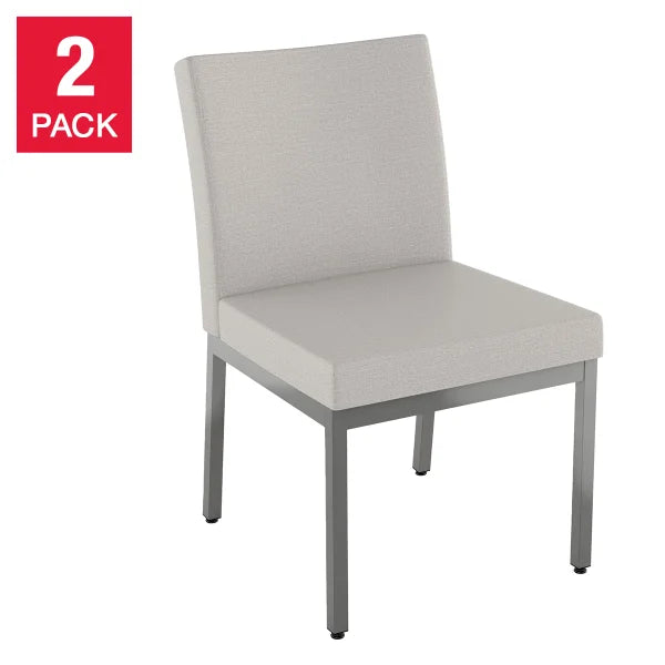 Amisco Drift Fabric Dining Chair, 2-pack