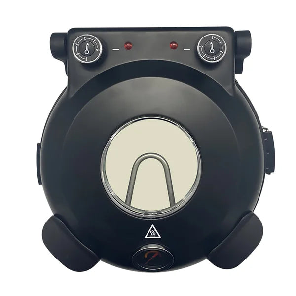 Culinary Chef Electric 12 in. Pizza Oven with Adjustable Heat Control and Removable Pizza Stone