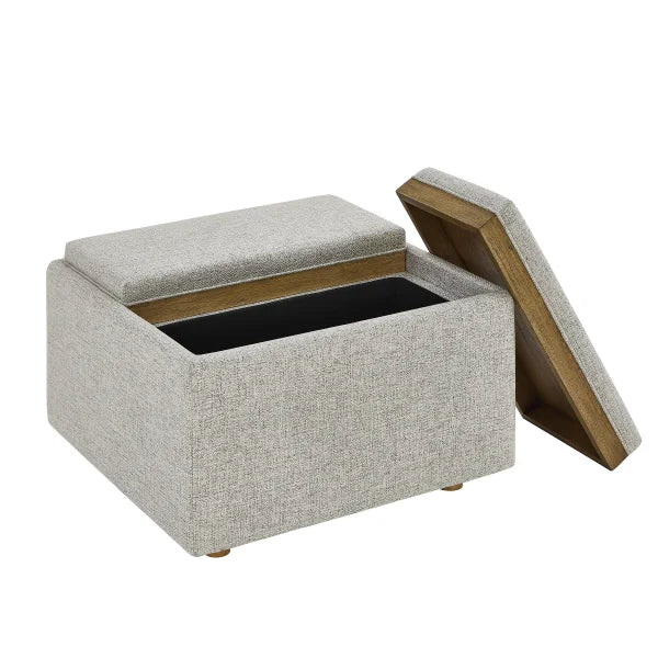 Thomasville Large Fabric Storage Ottoman
