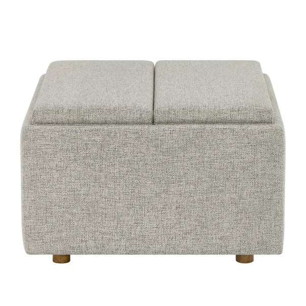 Thomasville Large Fabric Storage Ottoman