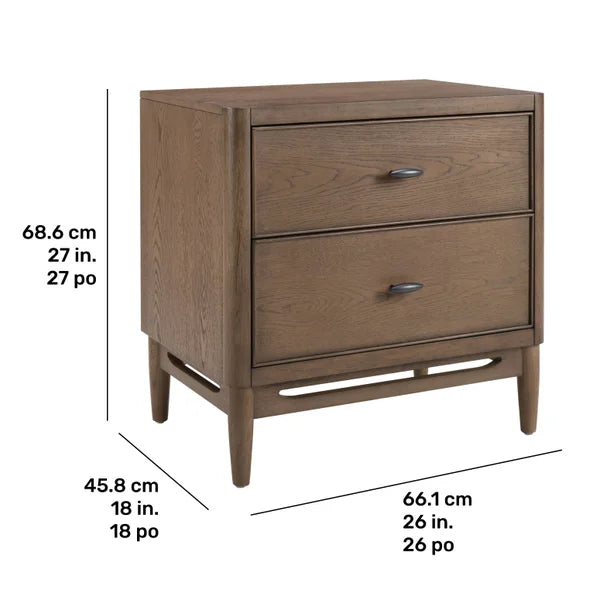Flexsteel Vienna 2-drawer Nightstand