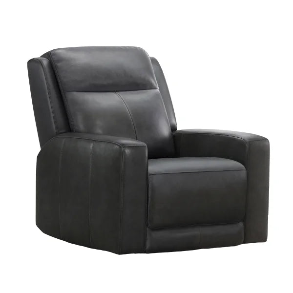 Simon Li – Wren Top-grain Leather Zero Gravity Power Recliner with Power Headrest