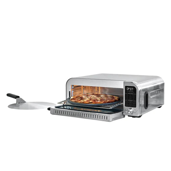 Salton Pizzadesso - Ultra High Heat Professional Pizza Oven with Bonus Pizza Peel and Cordierite Stone