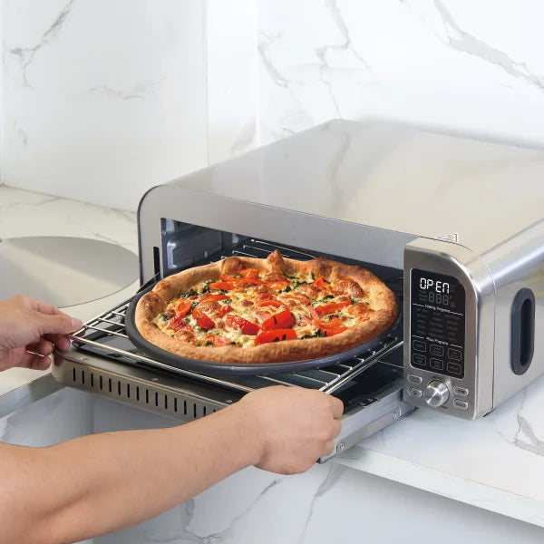 Salton Pizzadesso - Ultra High Heat Professional Pizza Oven with Bonus Pizza Peel and Cordierite Stone