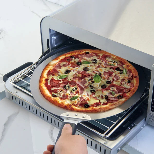 Salton Pizzadesso - Ultra High Heat Professional Pizza Oven with Bonus Pizza Peel and Cordierite Stone