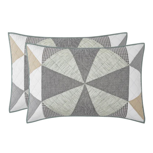 Origami Patchwork Quilt Set, 3-piece