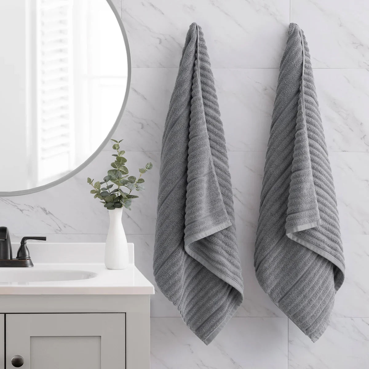 Welhome Bath Towel, 2-pack