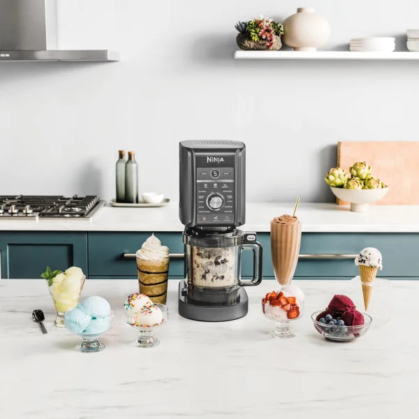 Ninja CREAMi XL Deluxe 11-in-1 Ice Cream and Frozen Treat Maker with 4 Pints and Lids