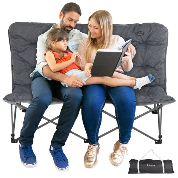 KingCamp Oversized Padded Double Camping Chair
