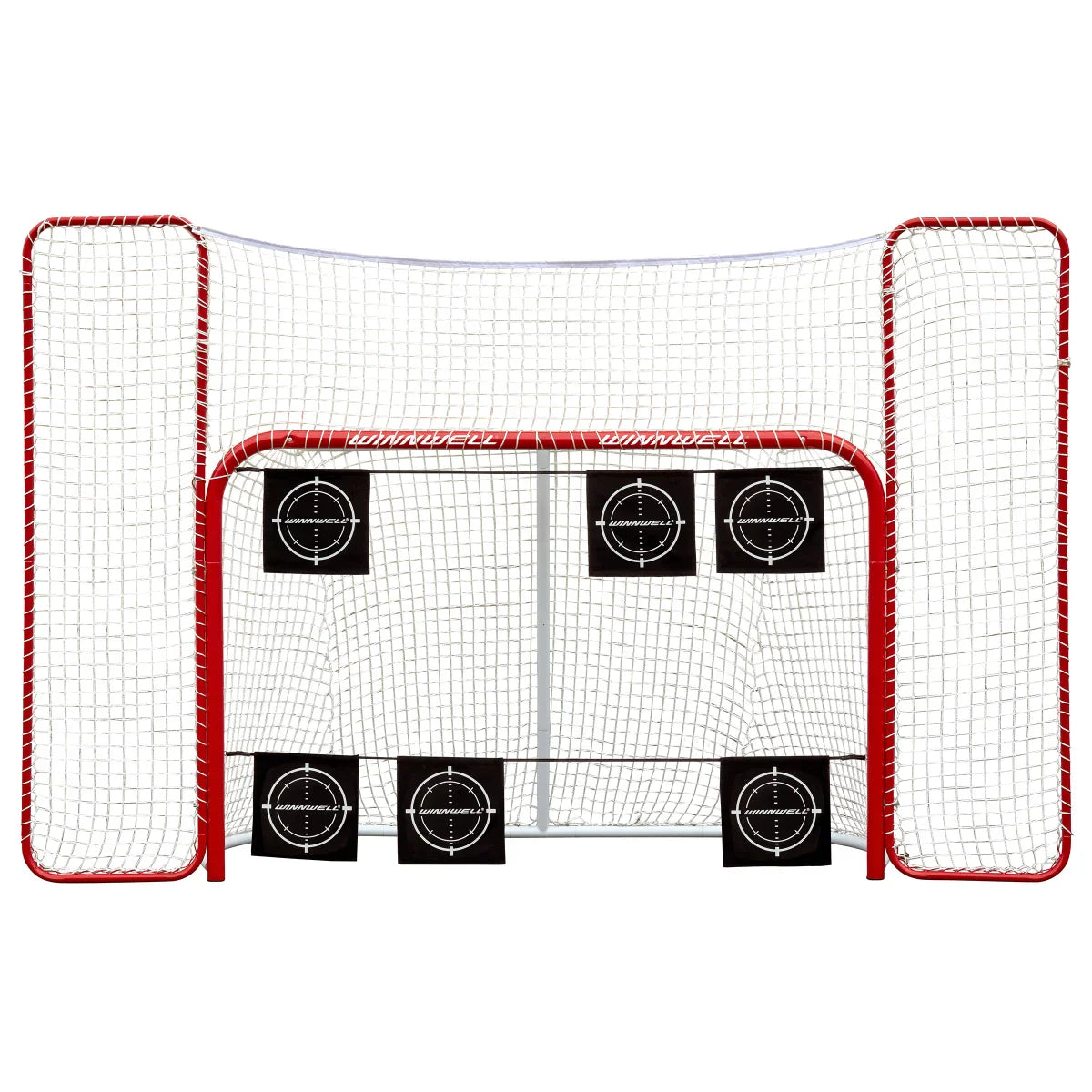 Winnwell Proform Hockey Net 72 in. with Backstop and 2 Bungee Targets