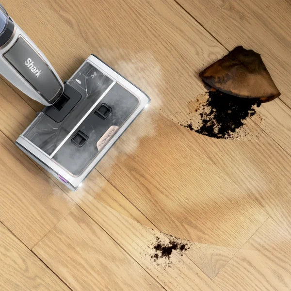 Shark Steam Pickup 3-in-1 Corded Steam Mop with 2 Extra Antimicrobial Brushrolls