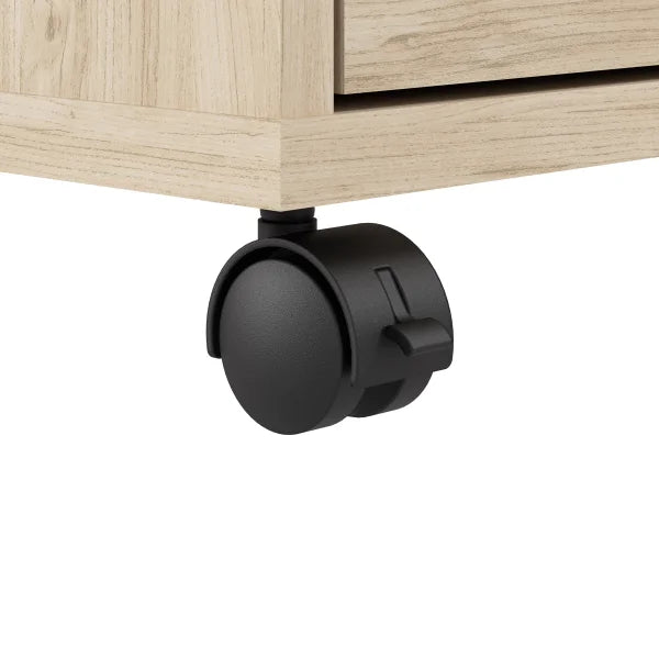 Bush Furniture Office Pro Havin 152.4 cm (60 in.) Computer Desk with Mobile Storage Cabinet