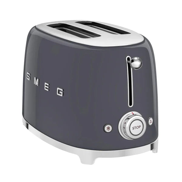 Smeg 50’s Style 2 Slice Toaster, Grey