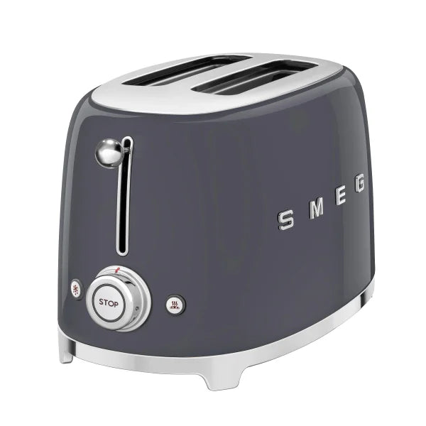 Smeg 50’s Style 2 Slice Toaster, Grey