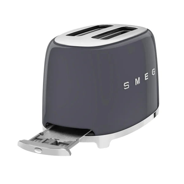 Smeg 50’s Style 2 Slice Toaster, Grey