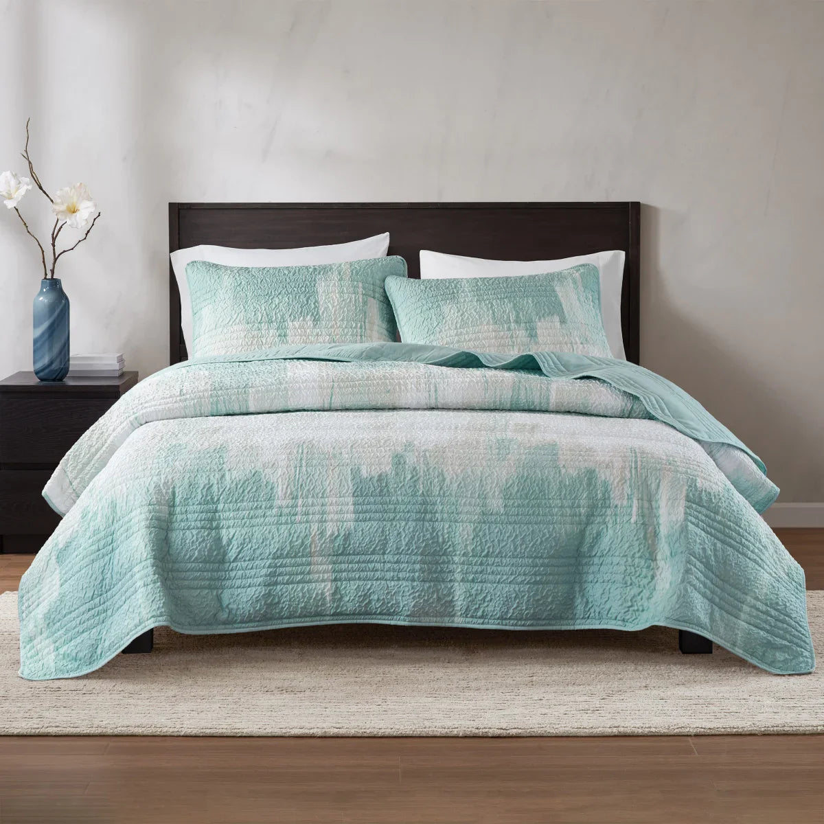 N Natori 3-piece Quilt Set