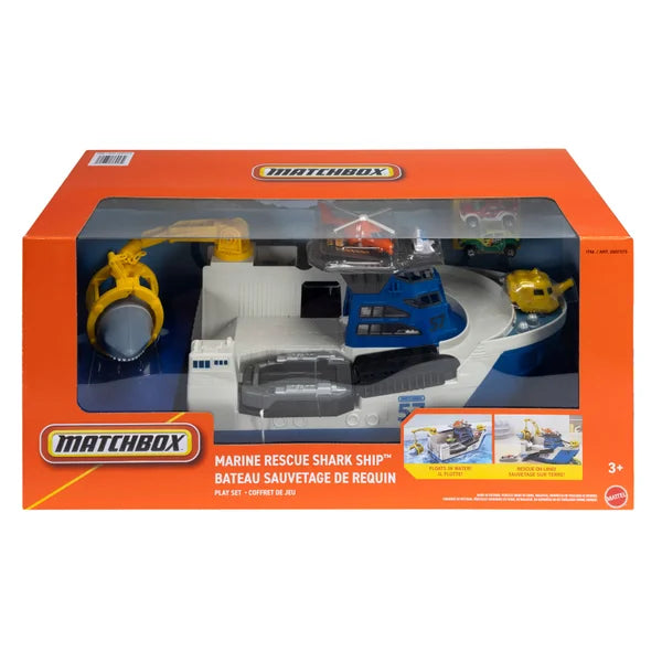 Matchbox Marine Rescue Shark Ship