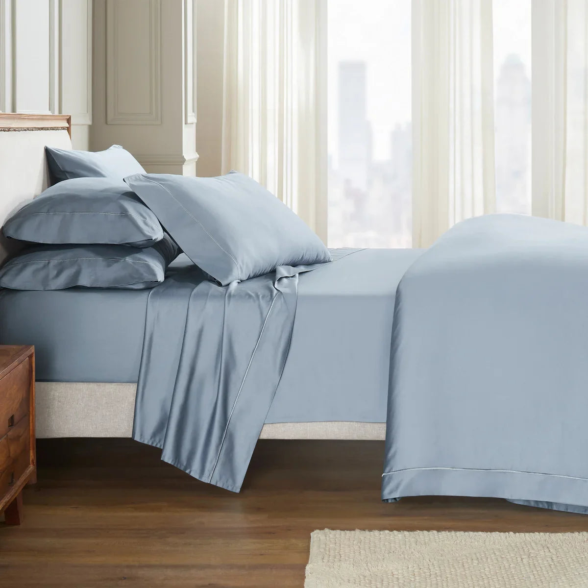 Maison Madeliene - Egyptian Cotton 800 Thread Count 6 Piece Sheet Set