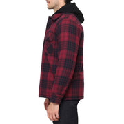 The B.C. Clothing Co. Men’s Quilted Flannel Overshirt With Hood - alternate view 5