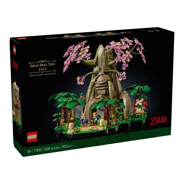 LEGO The Legend of Zelda Great Deku Tree 2-in-1 Building Set with Bonus LEGO Harry Potter Hogwarts Castle: Flying Lessons