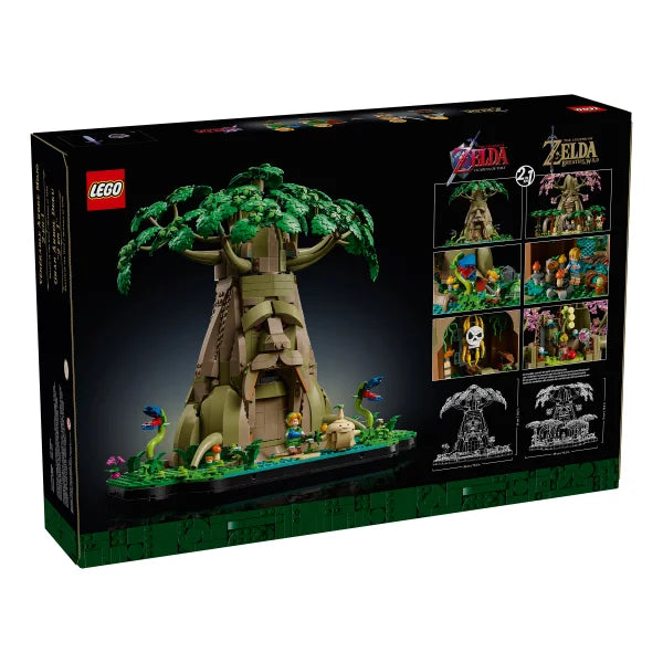 LEGO The Legend of Zelda Great Deku Tree 2-in-1 Building Set with Bonus LEGO Harry Potter Hogwarts Castle: Flying Lessons