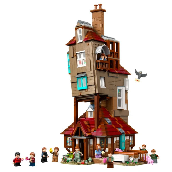 LEGO Harry Potter The Burrow – Collectors’ Edition, Weasley House Building Set with Bonus LEGO Harry Potter Hogwarts...