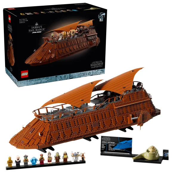 LEGO Star Wars: Return of the Jedi Jabba's Sail Barge Building Set with Bonus LEGO Star Wars C-3PO Buildable Droid Figure