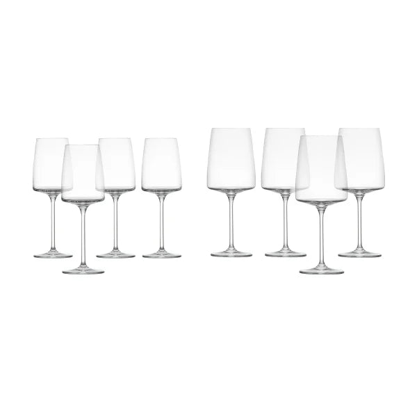 Schott Zwiesel Sensa Red and White Wine Glasses, 8-pack
