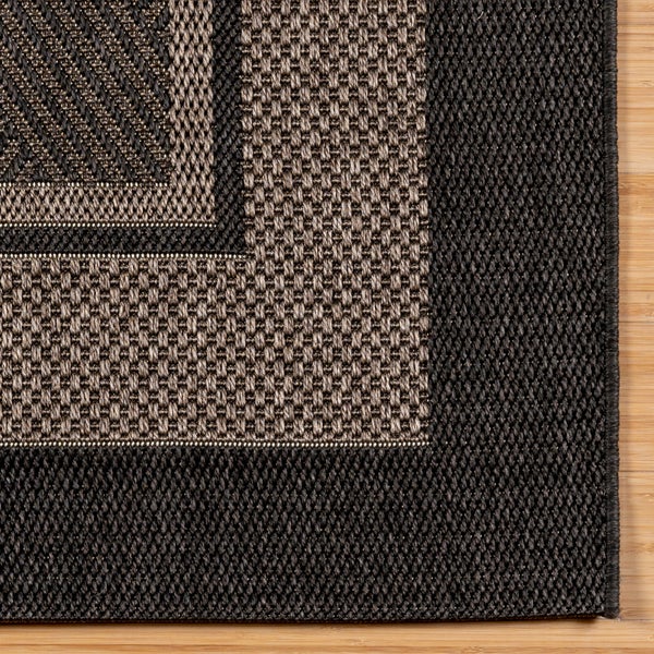 Gertmenian Toscana Collection Geo Border Outdoor Area Rug