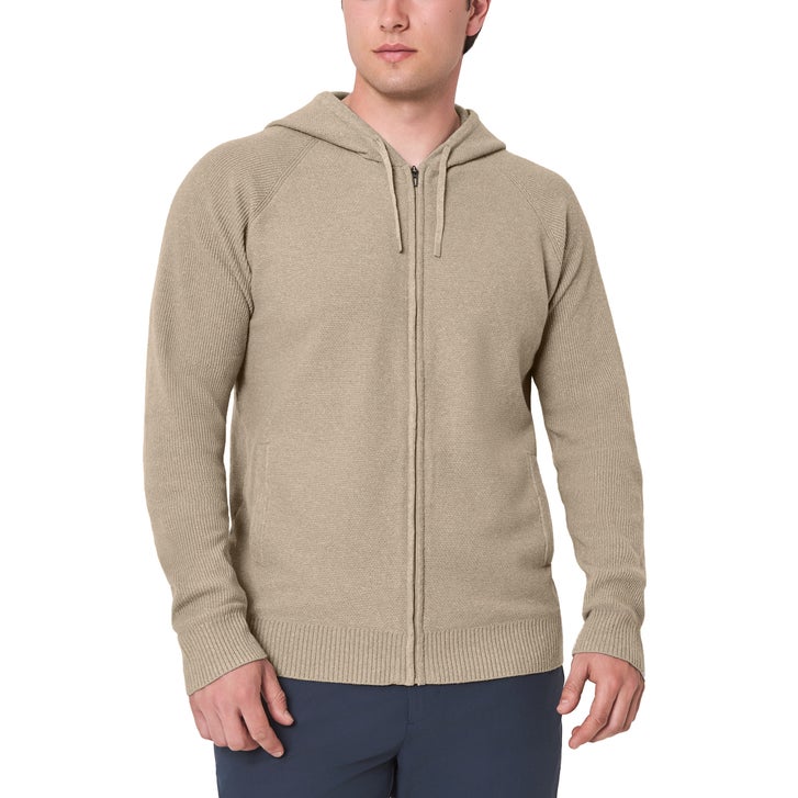 Modern Ambition Men's Full Zip Hooded Sweater