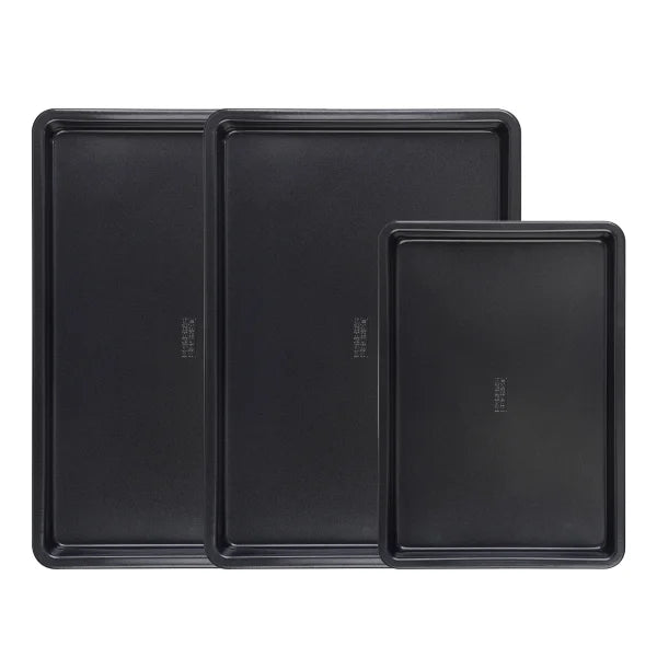 Baker's Secret Non-Stick Baking Sheets, 3-pieces