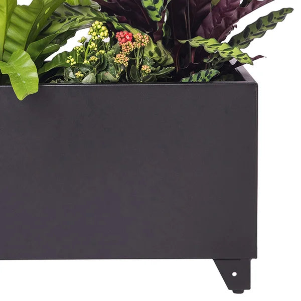 Grapevine Arden Commercial Grade Rectangular Aluminum Outdoor Planter, 32 in.