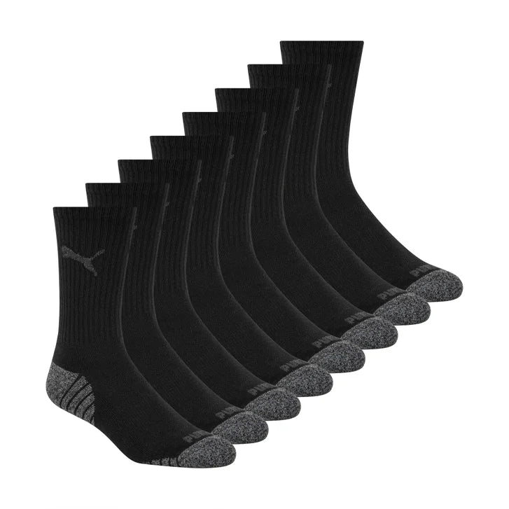 PUMA Men's Crew Sock, 8-pair