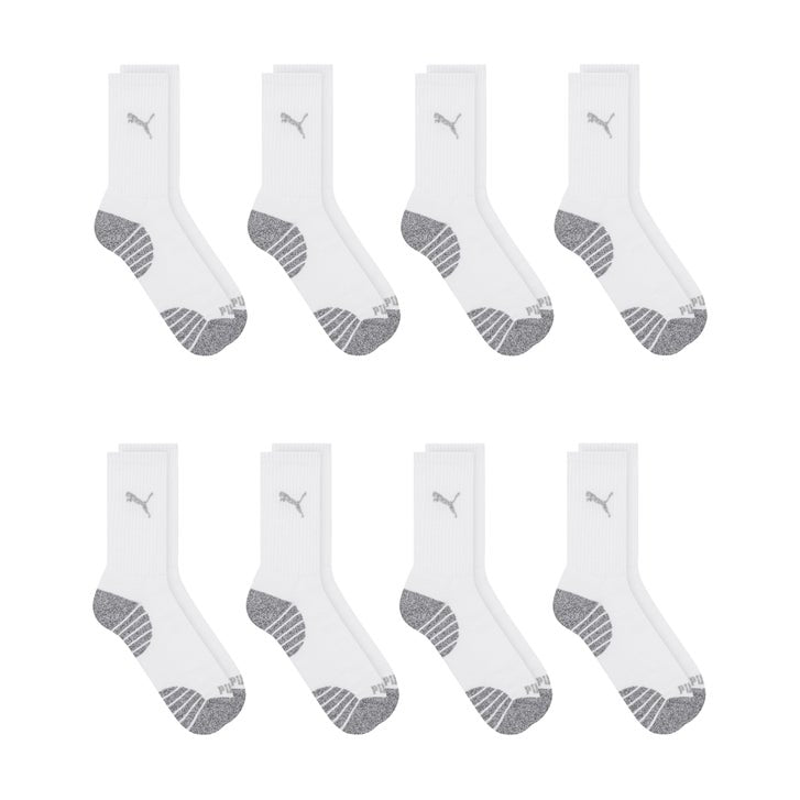 PUMA Men's Crew Sock, 8-pair