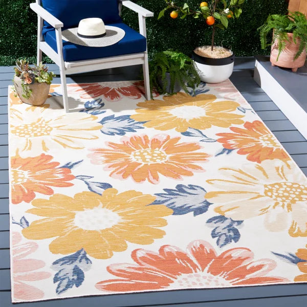 Safavieh Sunrise Collection Glow Indoor/Outdoor Reversible Area Rug