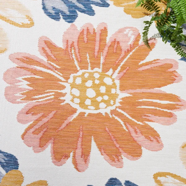 Safavieh Sunrise Collection Glow Indoor/Outdoor Reversible Area Rug