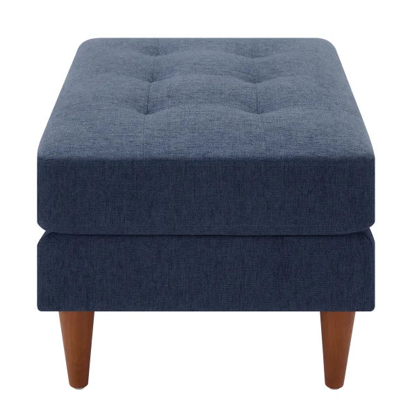 King Fabric Upholstered Ottoman