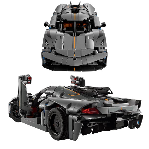 LEGO Technic Koenigsegg Jesko Absolut Grey Hypercar Sports Car
