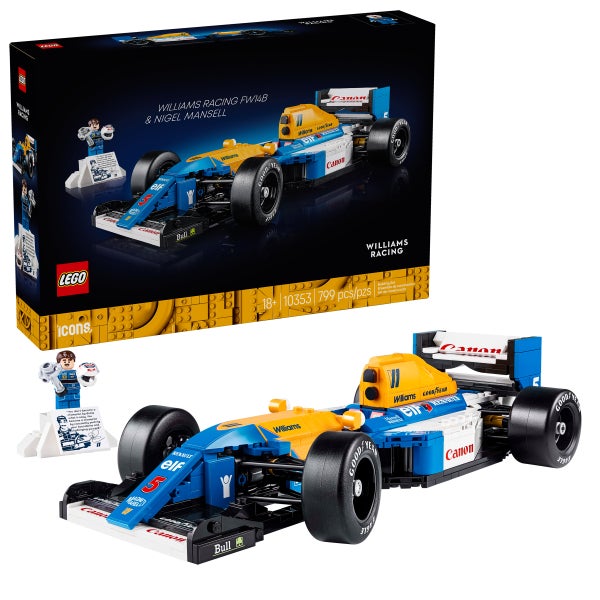 LEGO Icons Williams Racing FW14B & Nigel Mansell