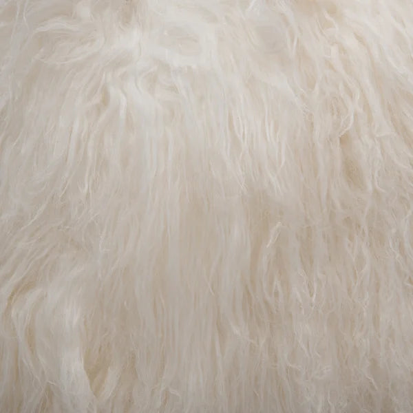 Mongolian Sheepskin Decorative Cushion