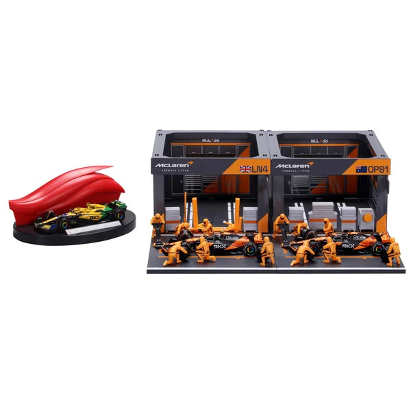 1:43 McLaren Formula Racing Paddock