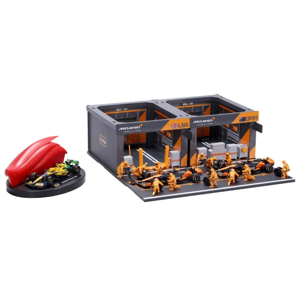 1:43 McLaren Formula Racing Paddock